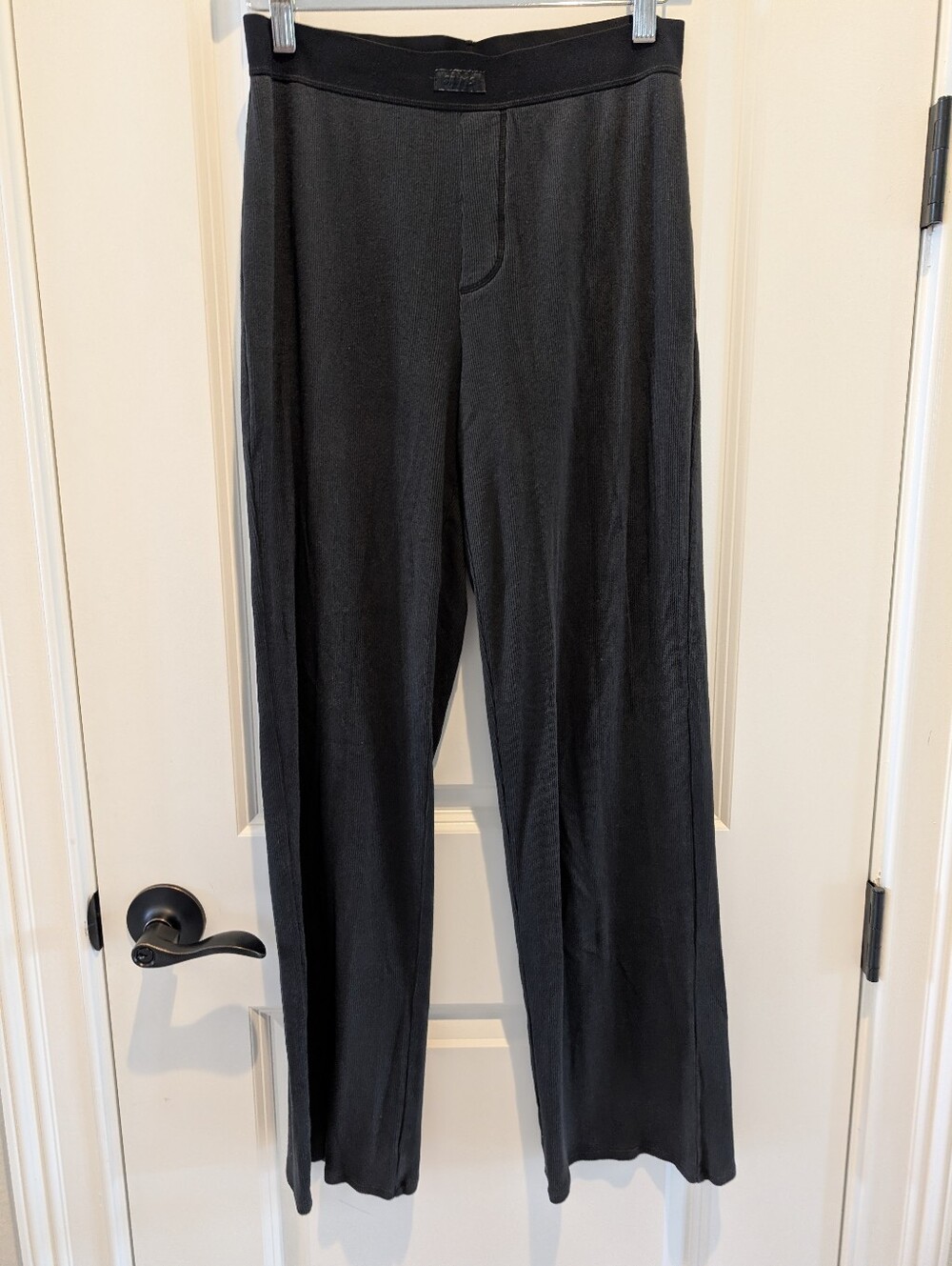 Skims Ribbed Cotton Pants